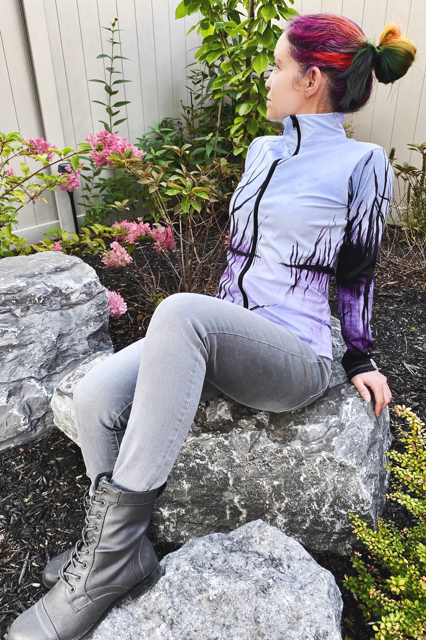 Full Zip Long Sleeve Active Top