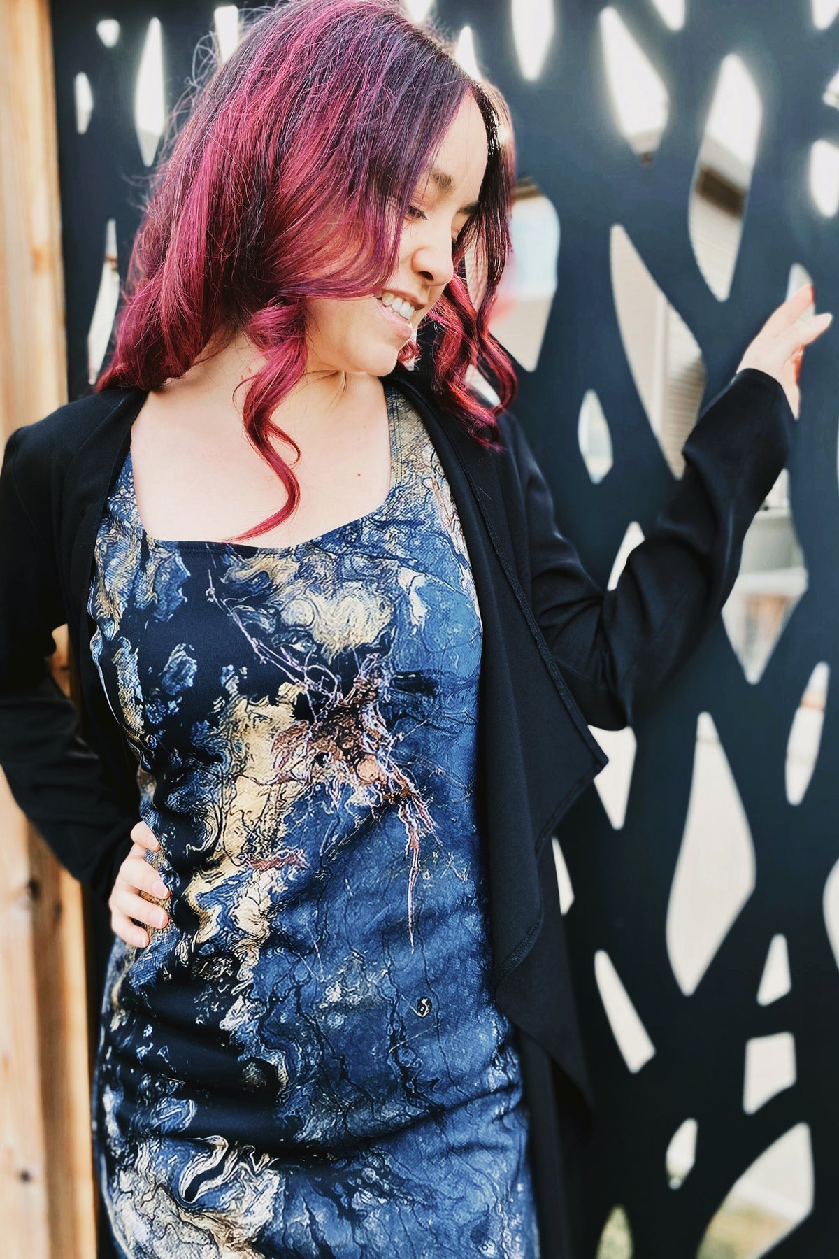 Sleeveless Square Neckline Dress