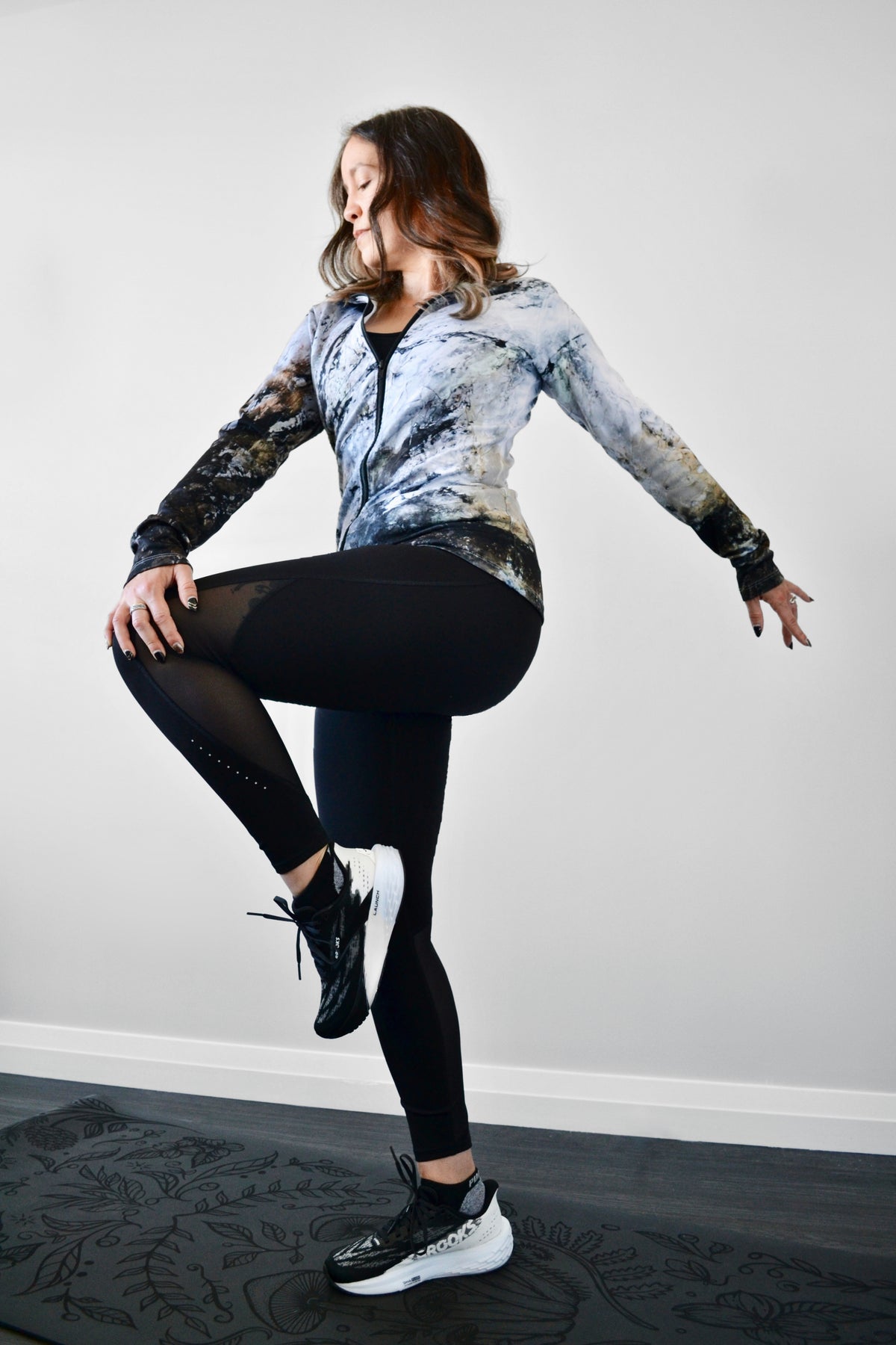 Full Zip Long Sleeve Active Top