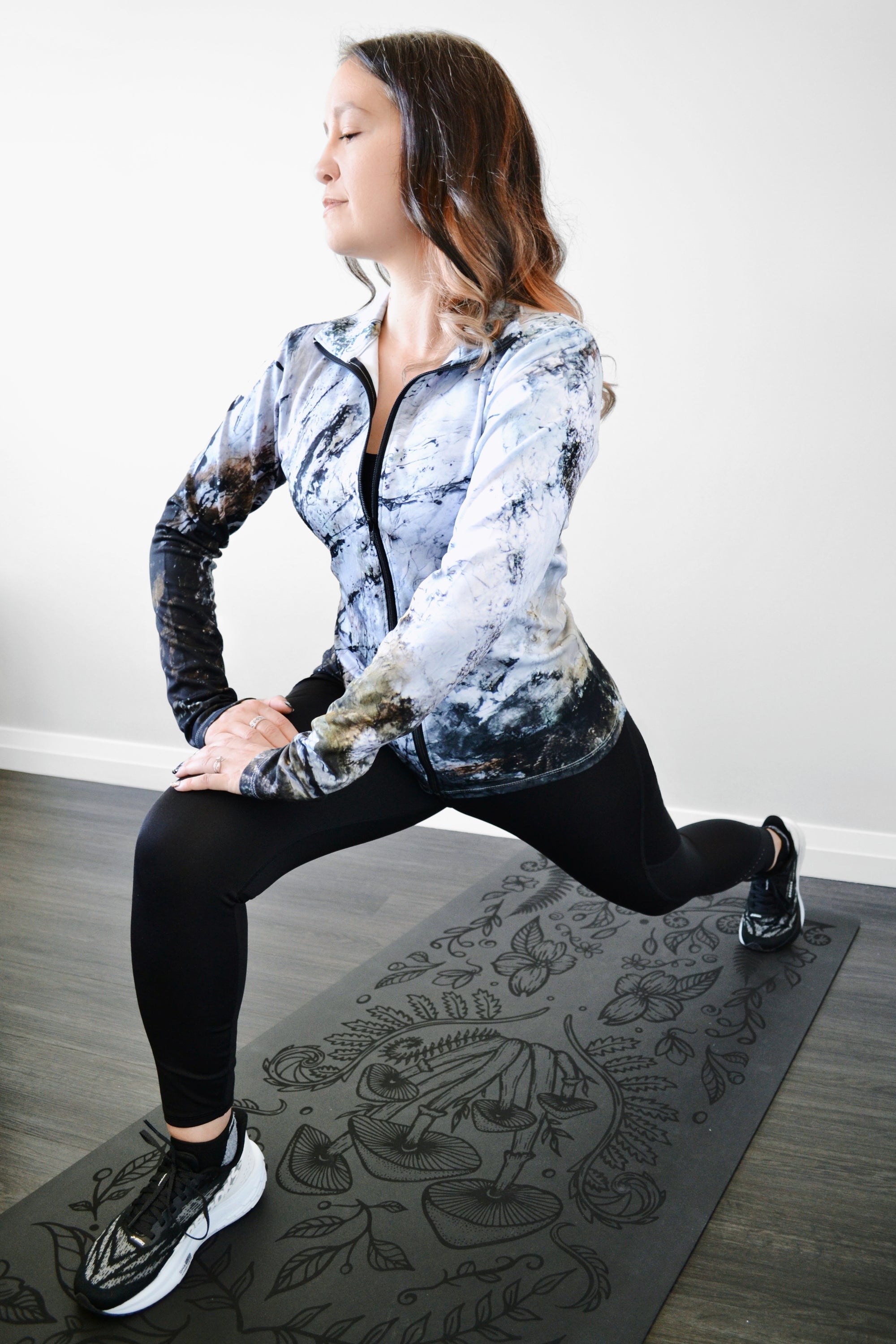 Full Zip Long Sleeve Active Top