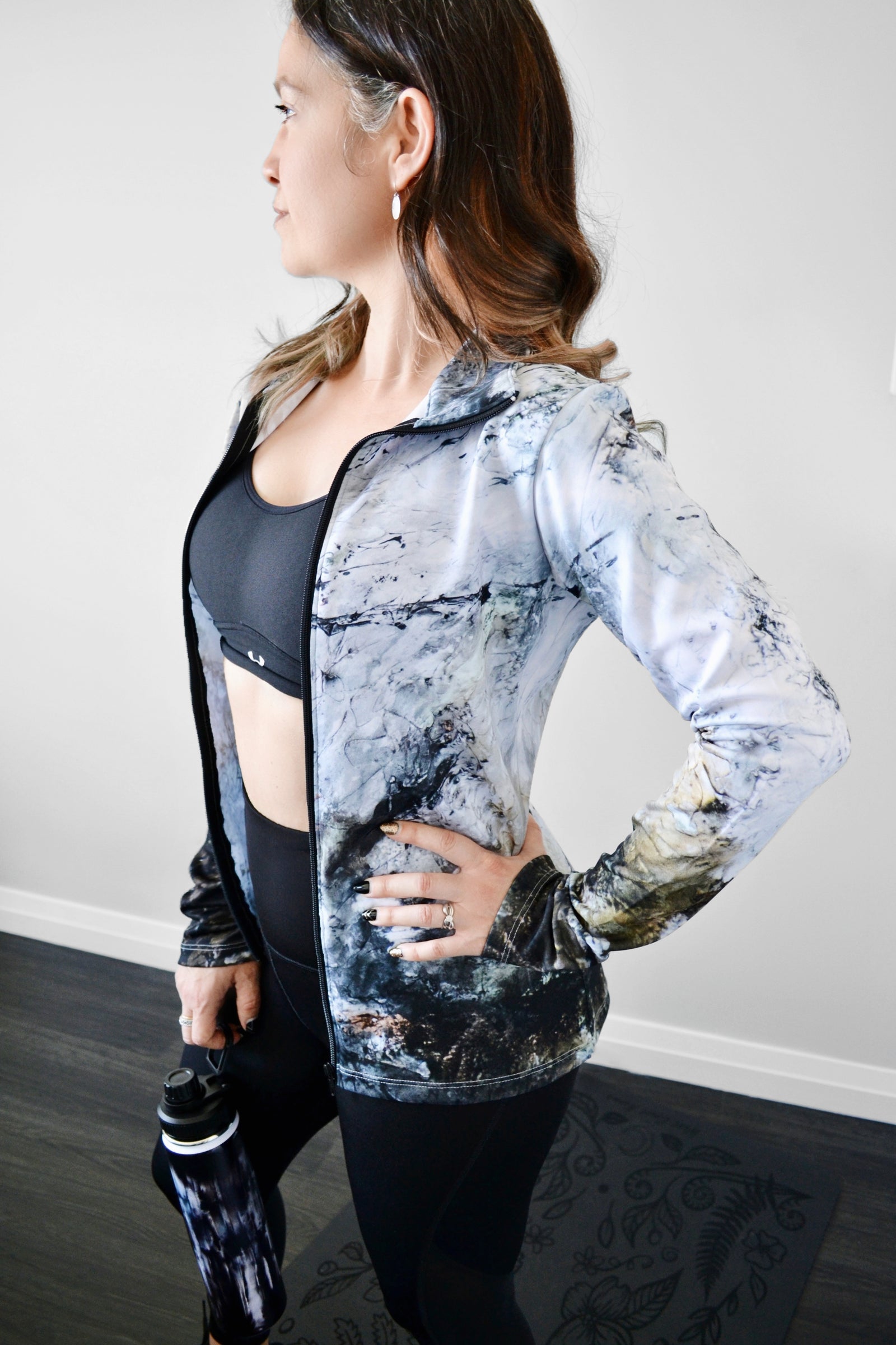 Full Zip Long Sleeve Active Top