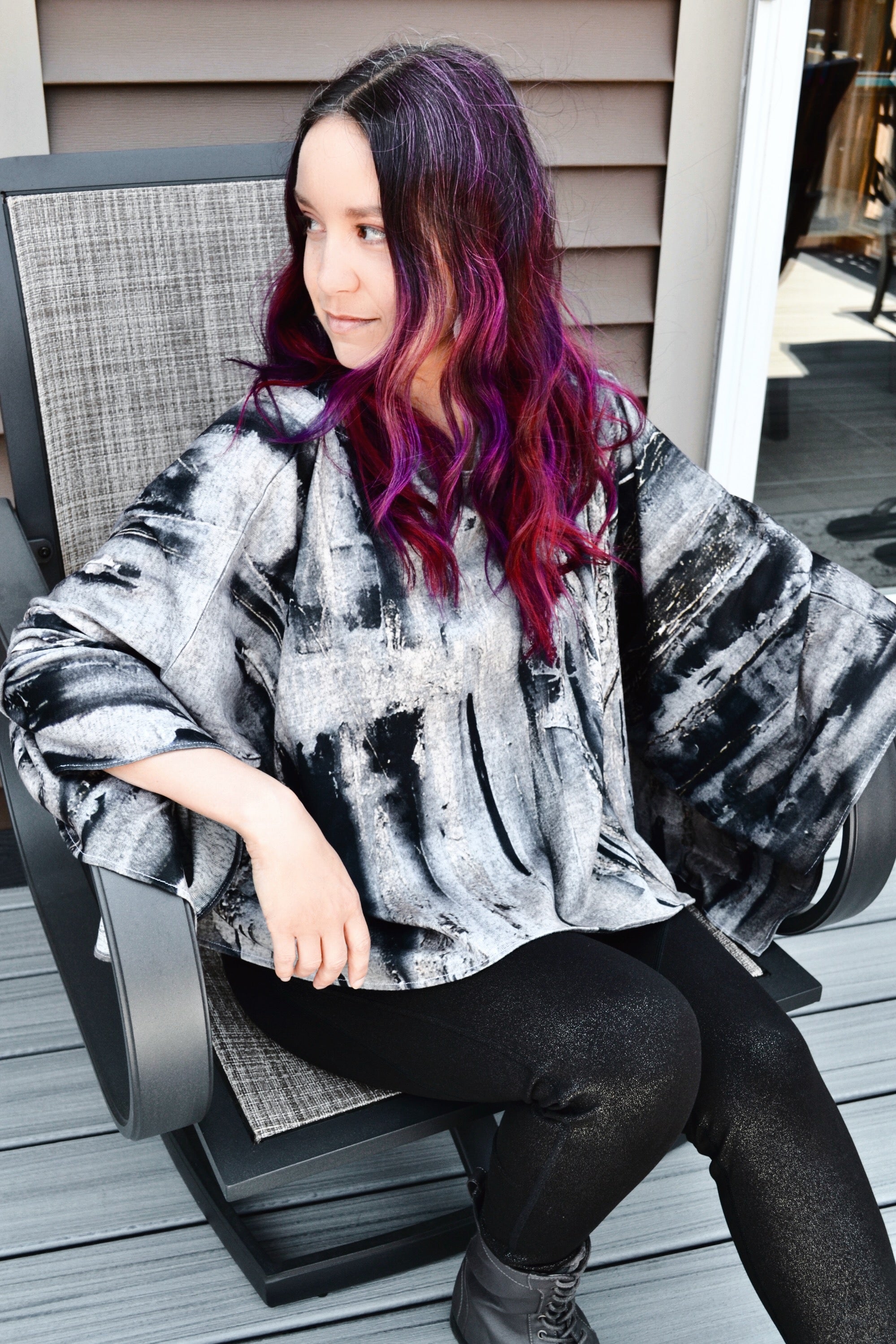 Knit Poncho