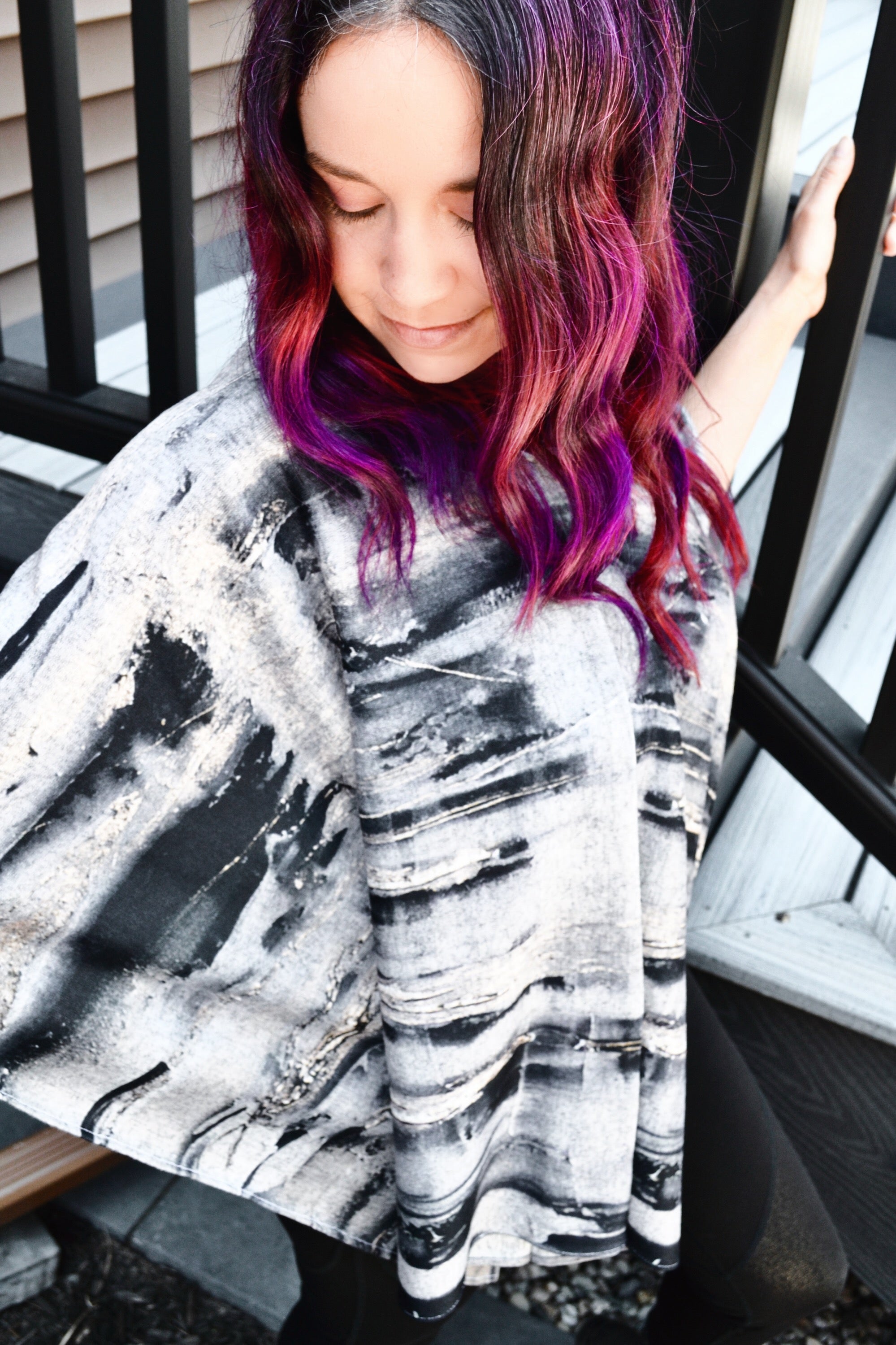 Knit Poncho