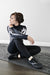 Scuba Knit Full Zip Long Sleeve Active Top