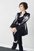 Scuba Knit Full Zip Long Sleeve Active Top