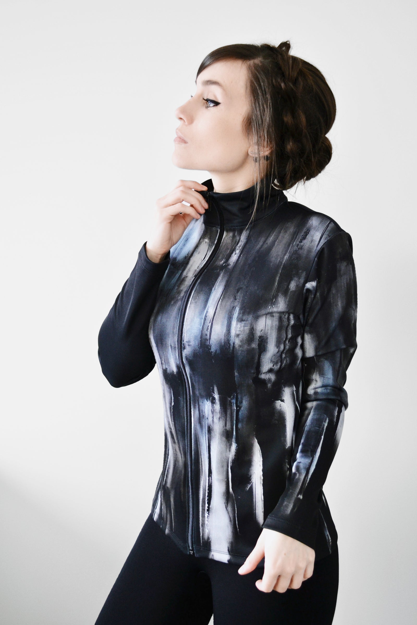 Full Zip Long Sleeve Active Top