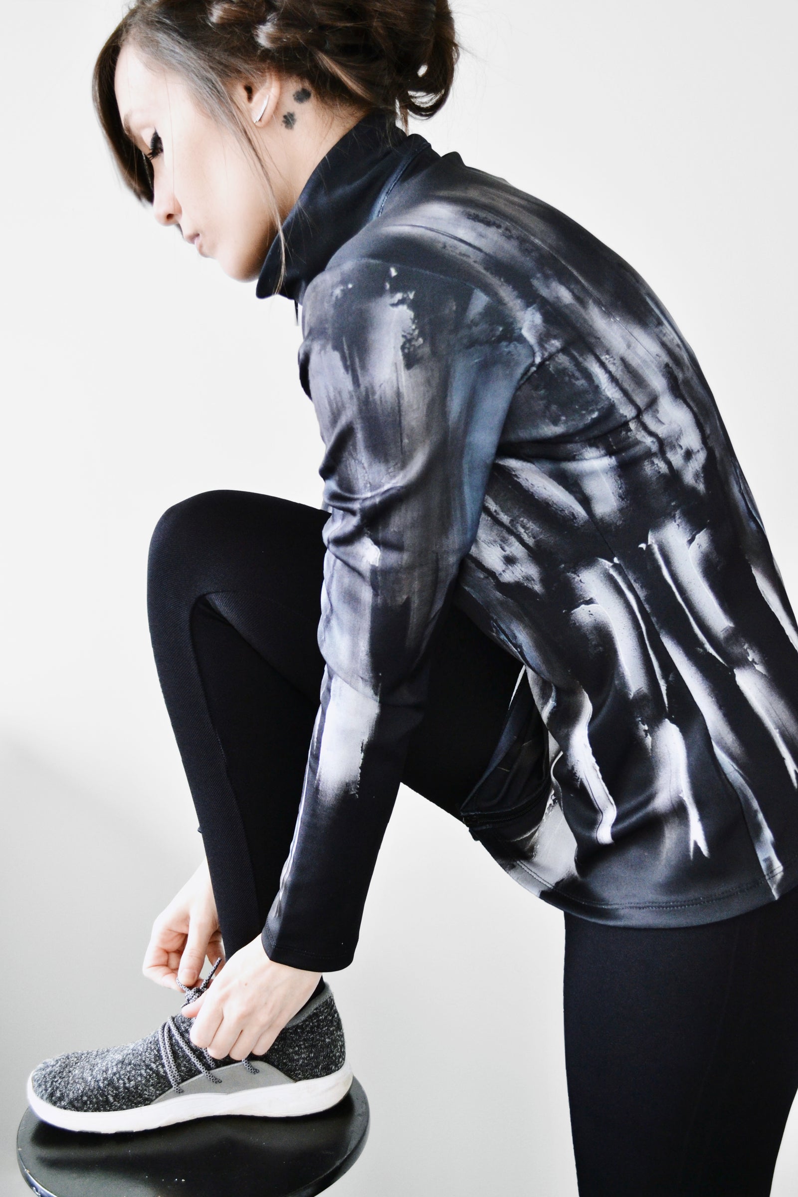 Full Zip Long Sleeve Active Top