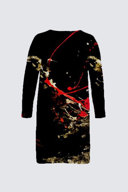 Curve Brushed Knit Duster Cardigan With Pockets