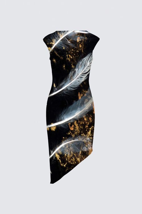 Silky Asymmetric Dress (Discontinued)