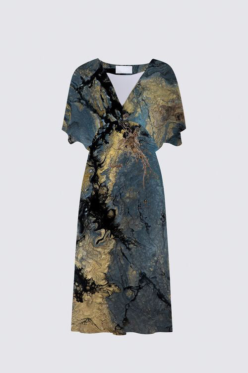 V-Neck Sun Dress
