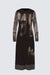 Long Sleeve Chiffon Maxi Dress
