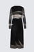 Long Sleeve Chiffon Maxi Dress