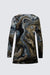 V-Neck Long Sleeve Tunic