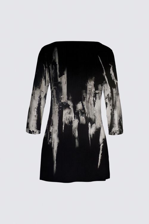 Boat Neck Long Sleeve Tunic