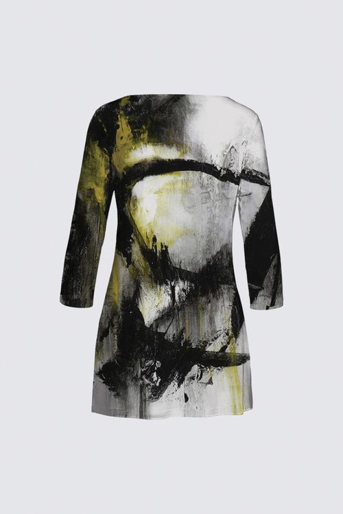 Boat Neck Long Sleeve Tunic