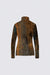 Scuba Knit Full Zip Long Sleeve Active Top