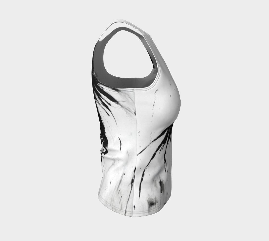 Crow IX Fitted Tank Top