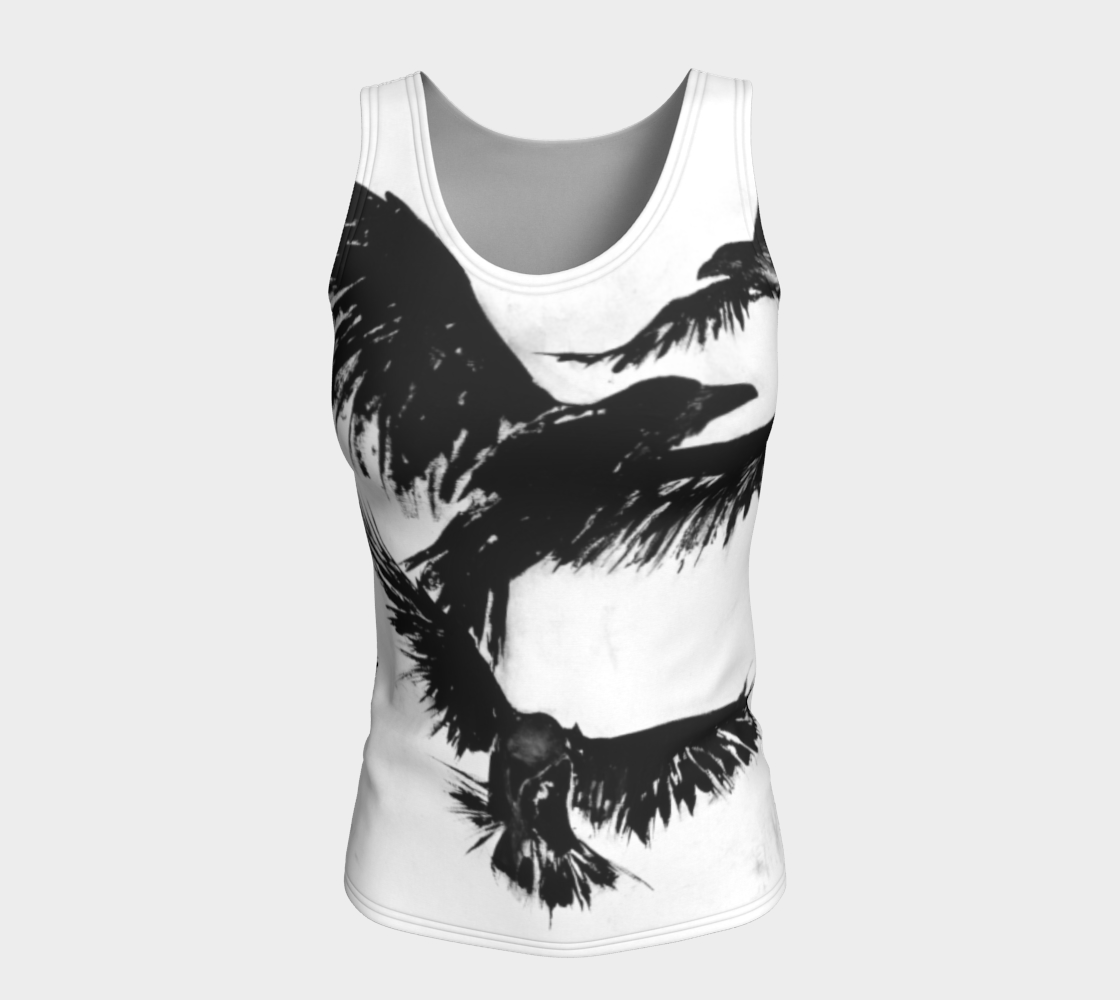Crows XVII Fitted Tank Top