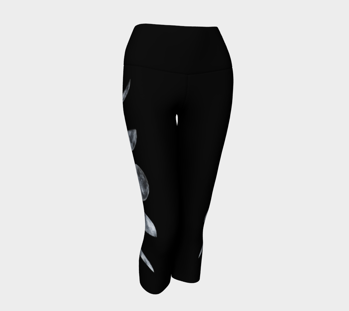 Moon Phases High Waist Leggings