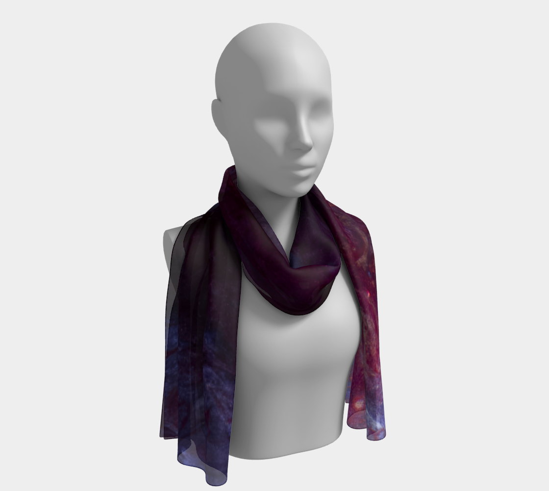 Silk Long Scarf