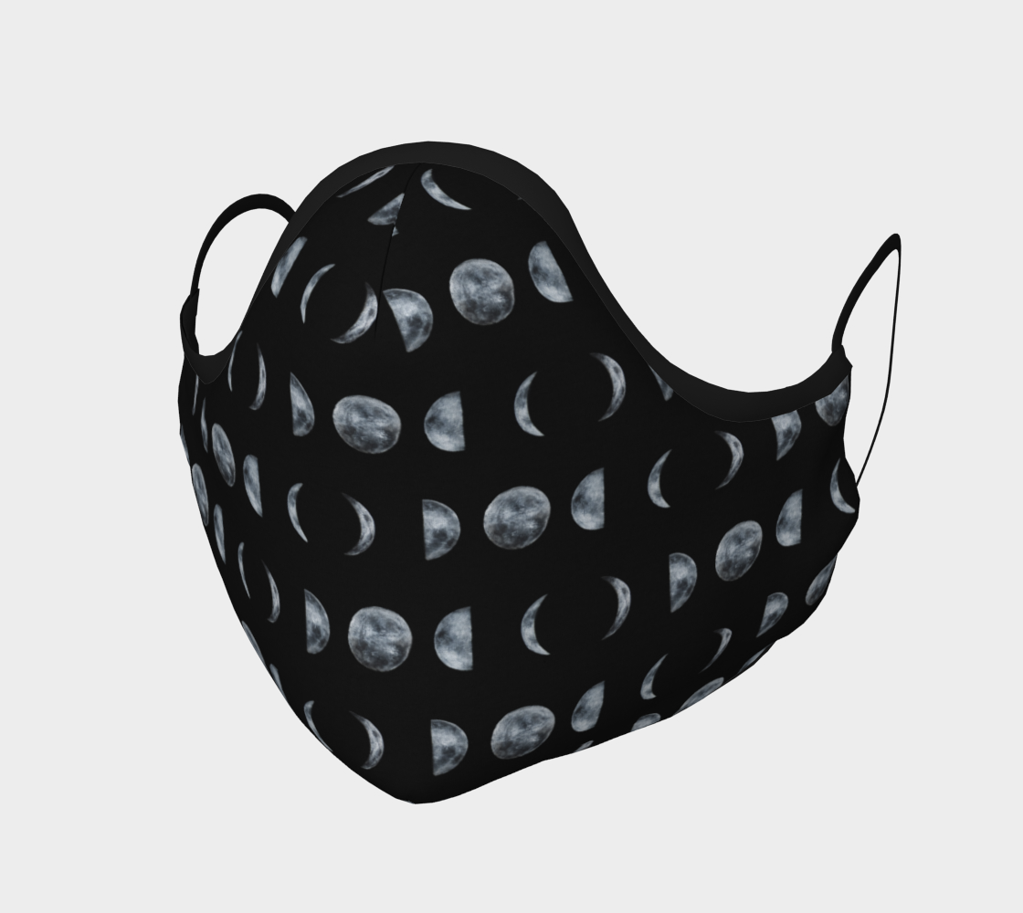 Moon Phases Pattern Mask