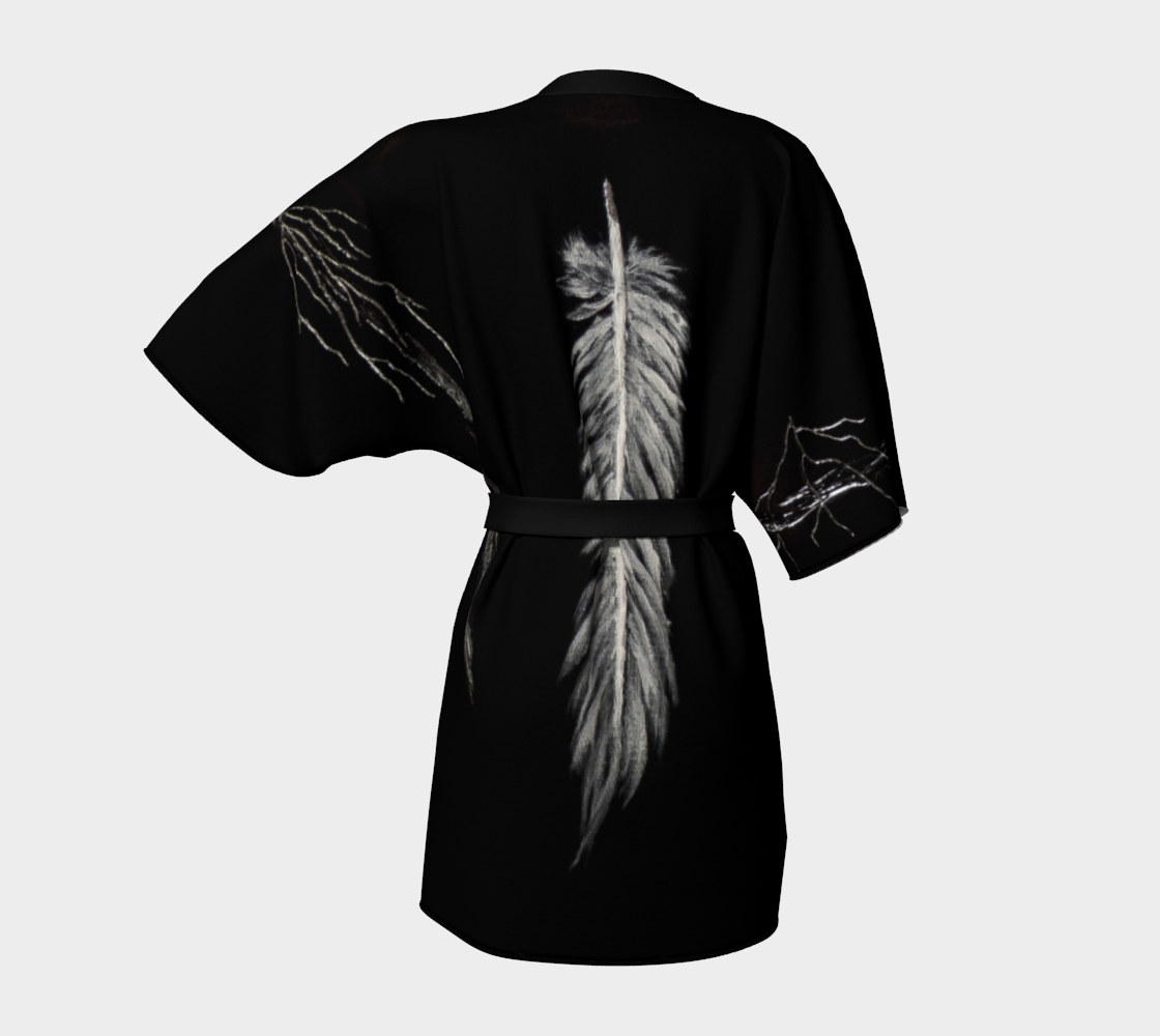 Silver Sage Short Robe