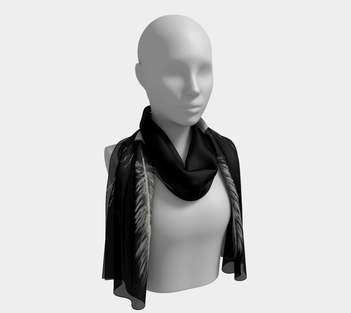 Silk Long Scarf