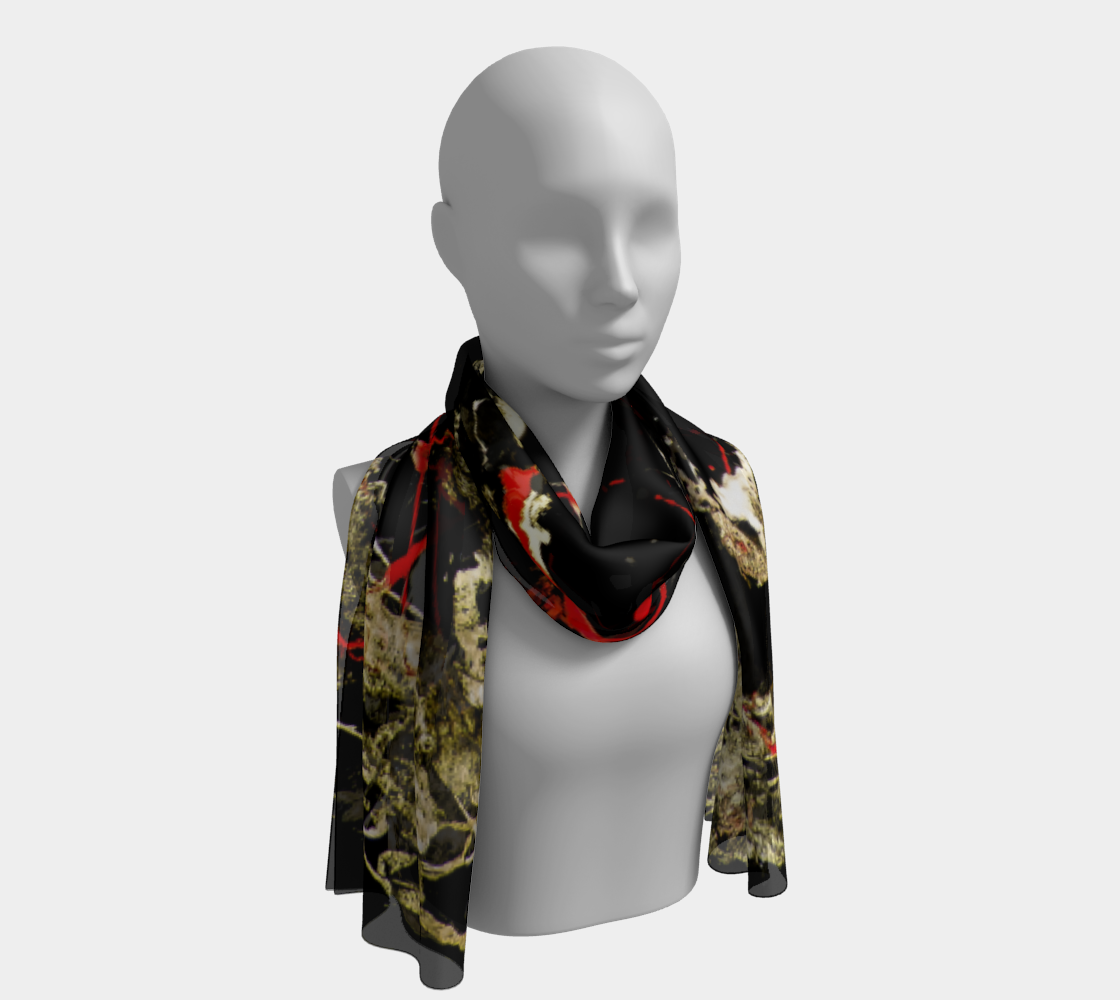Silk Long Scarf