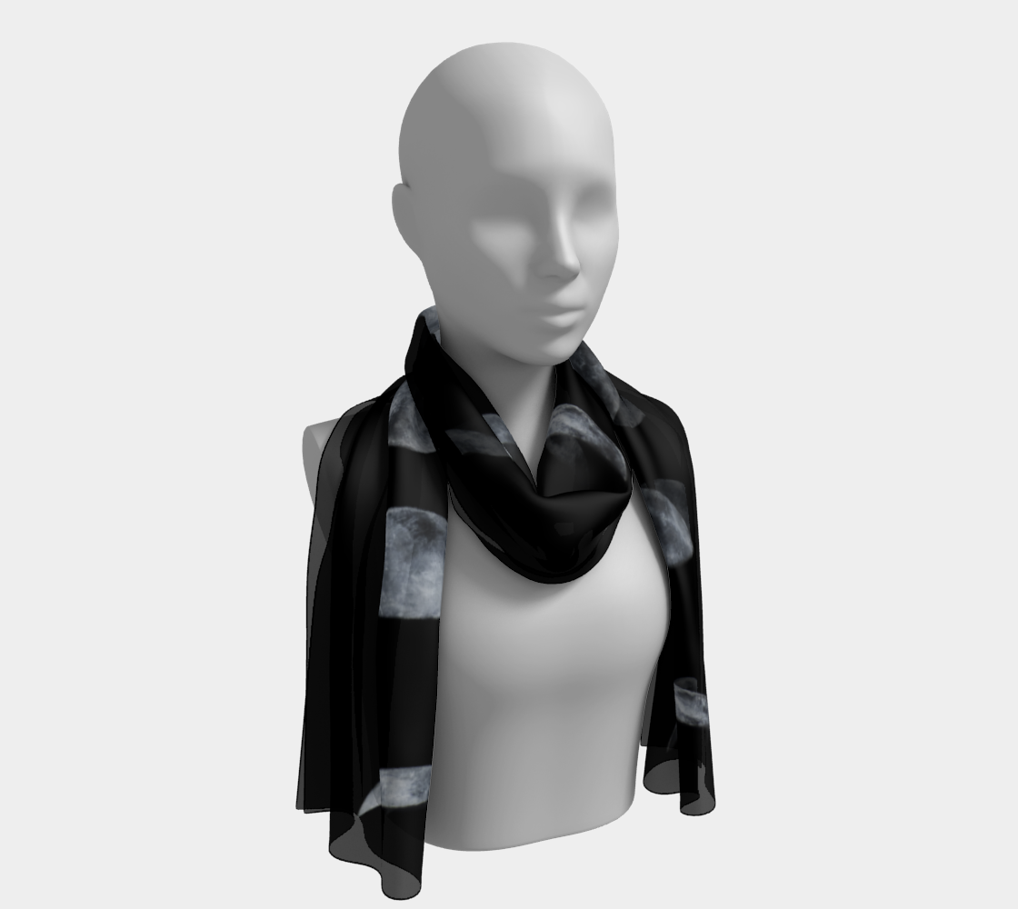 Silk Long Scarf