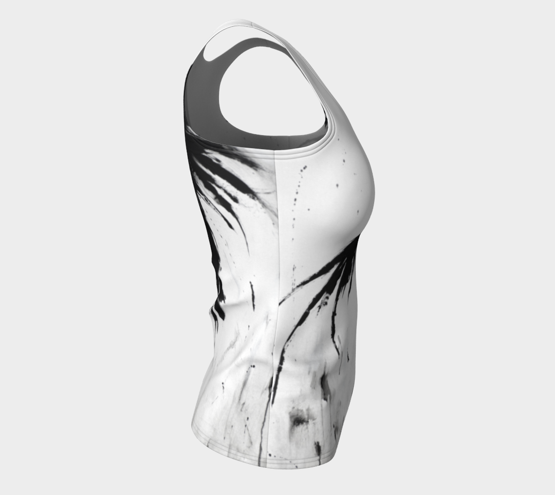 Crow IX Fitted Tank Top