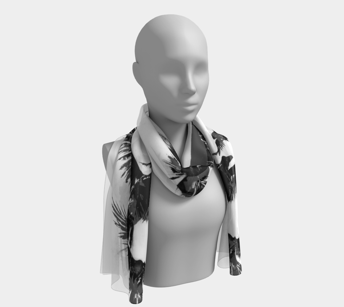 Silk Long Scarf