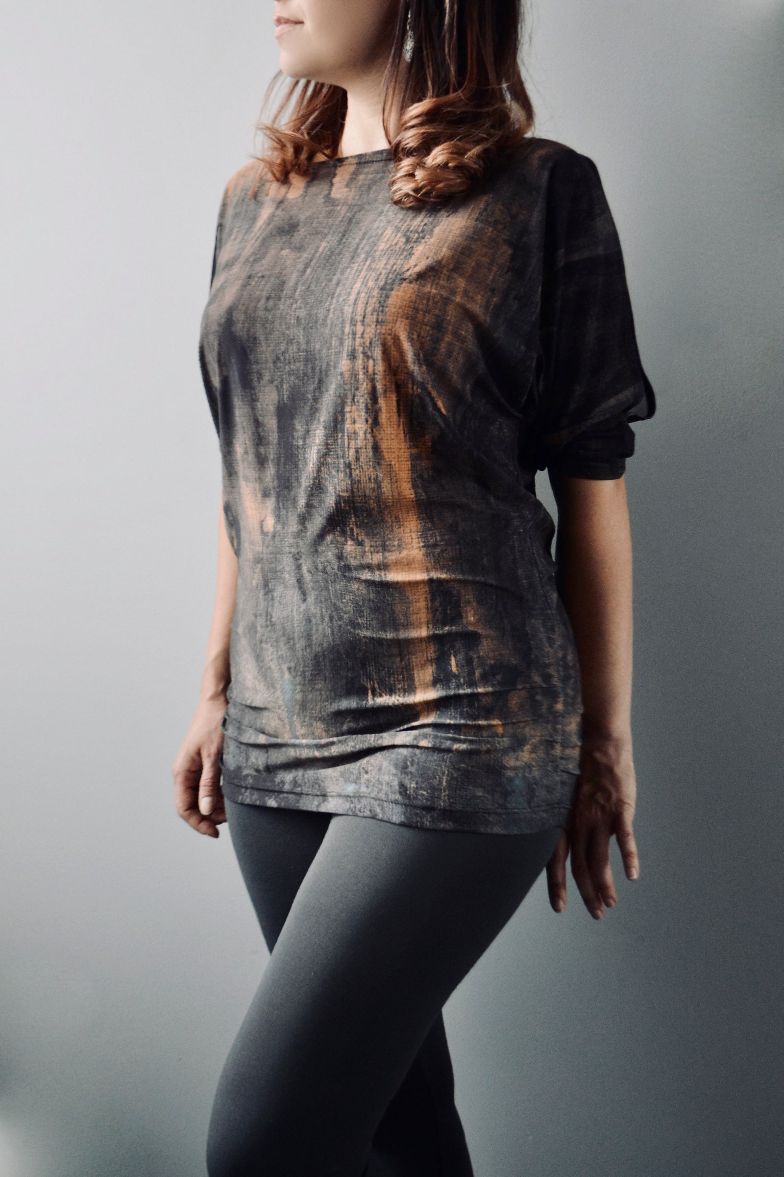 Slit-Sleeve Batwing Top (Discontinued)