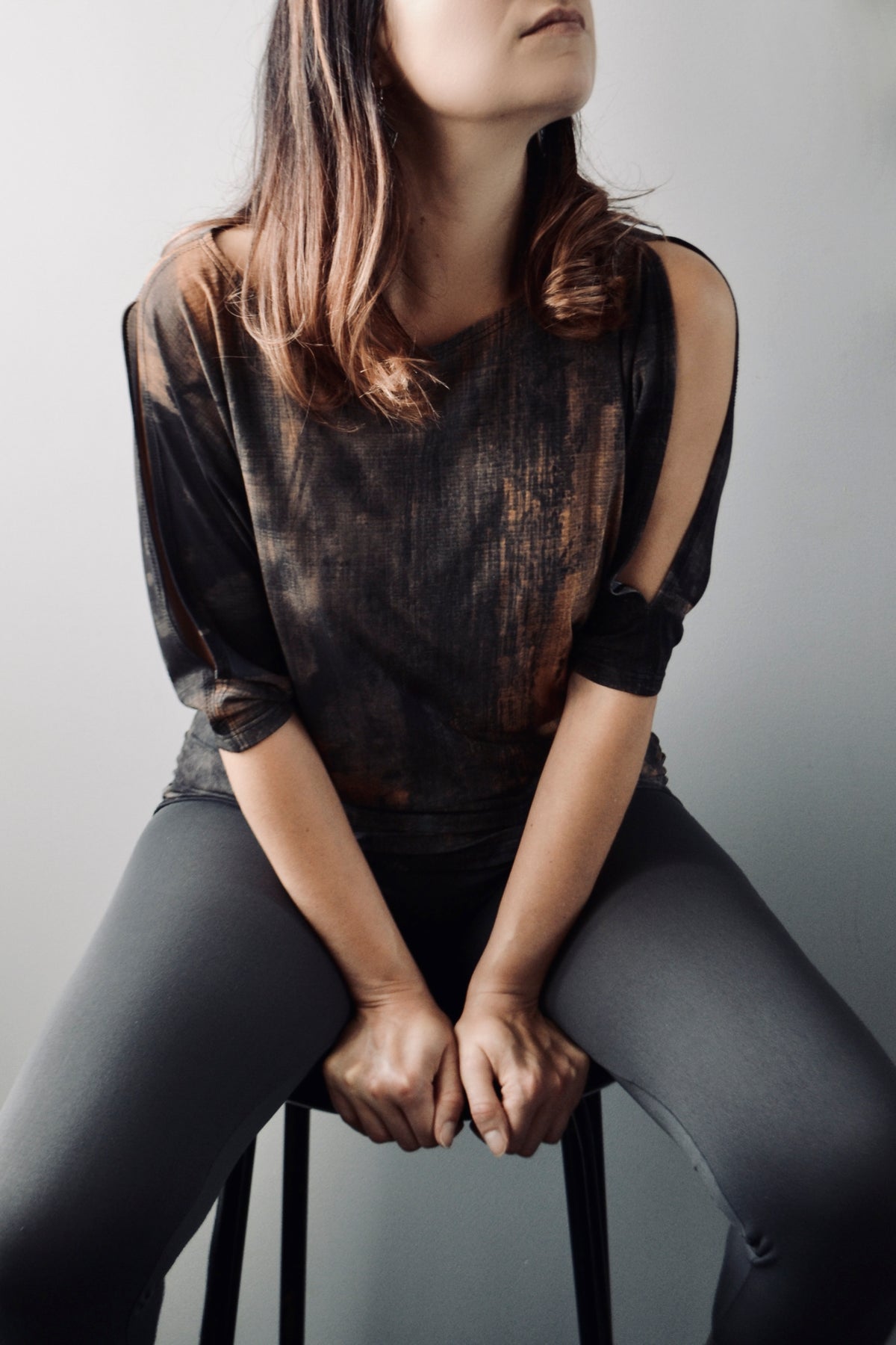 Slit-Sleeve Batwing Top (Discontinued)