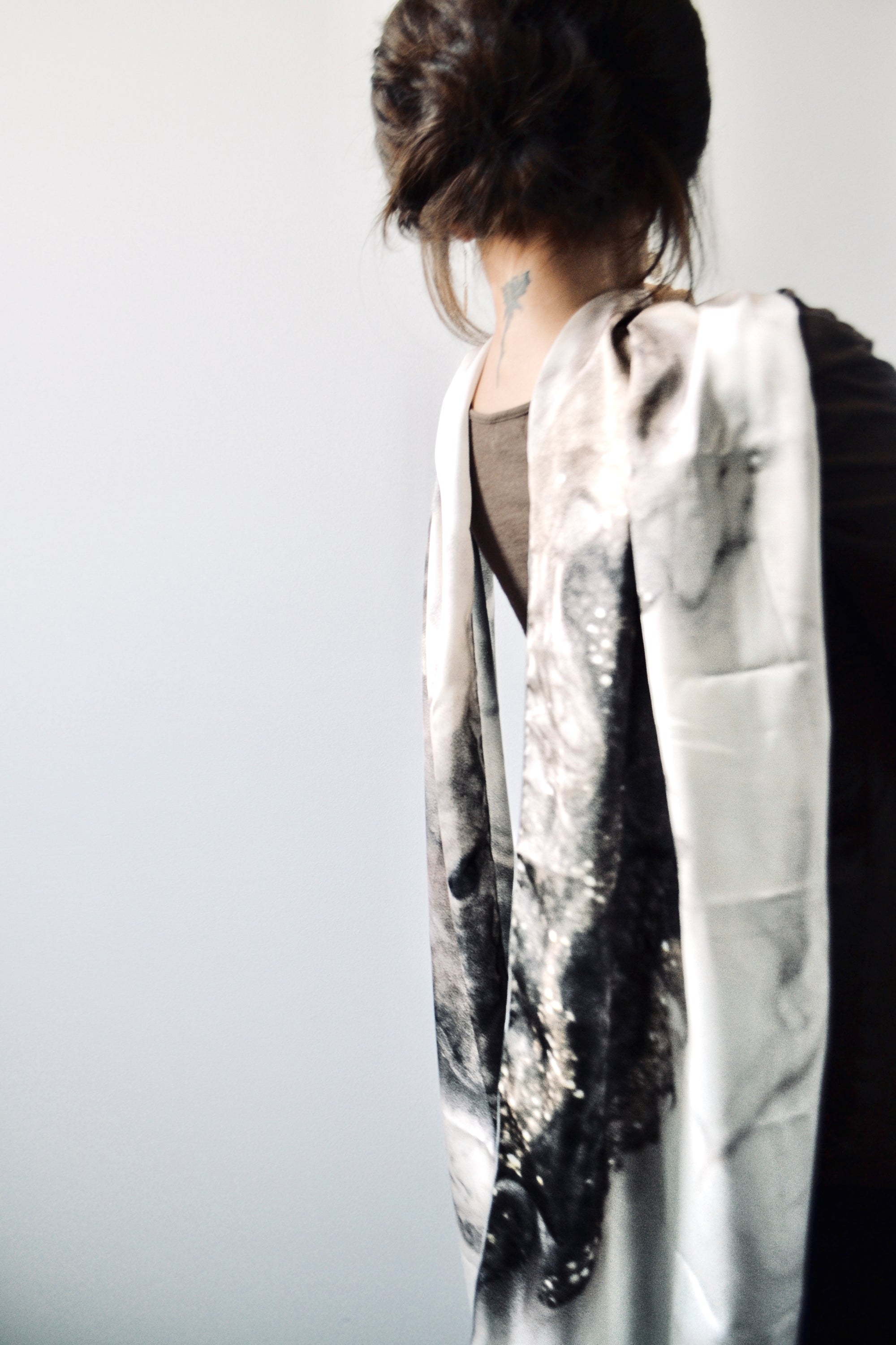 Silk Long Scarf