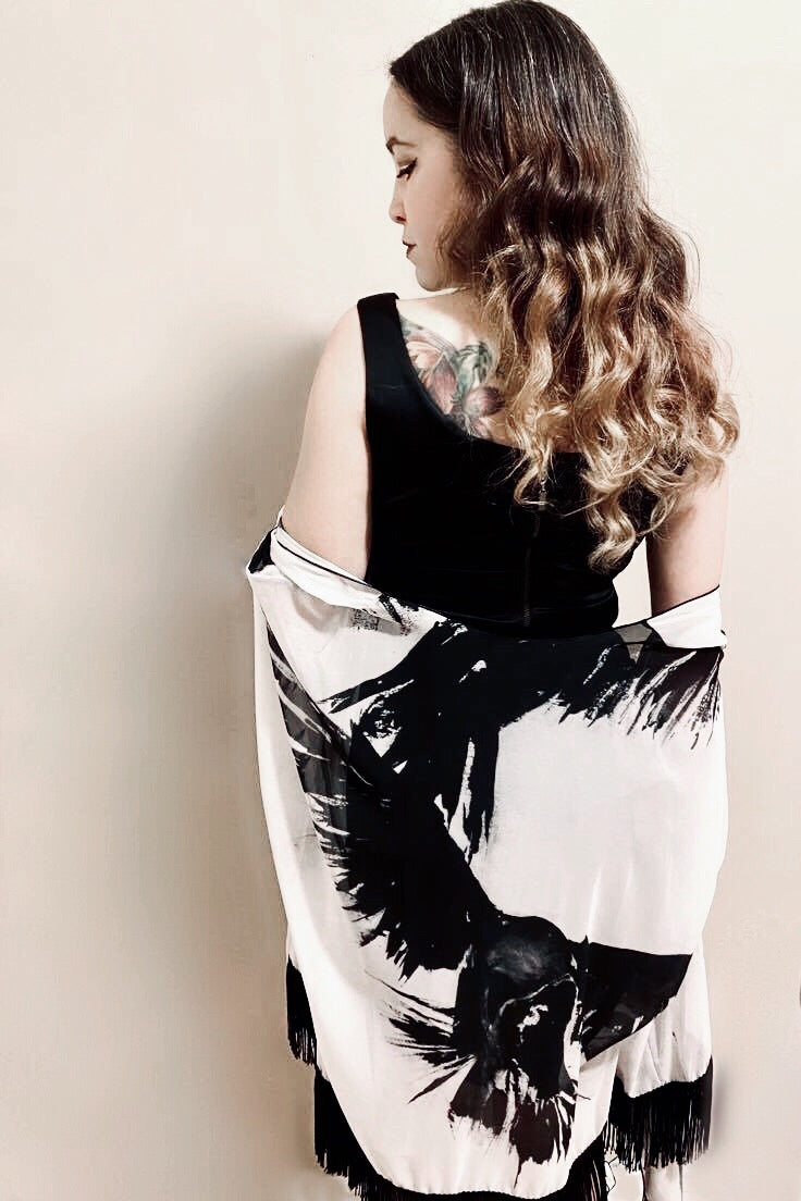 Crows Draped Cover Up