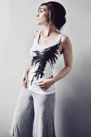 Crow IX Fitted Tank Top