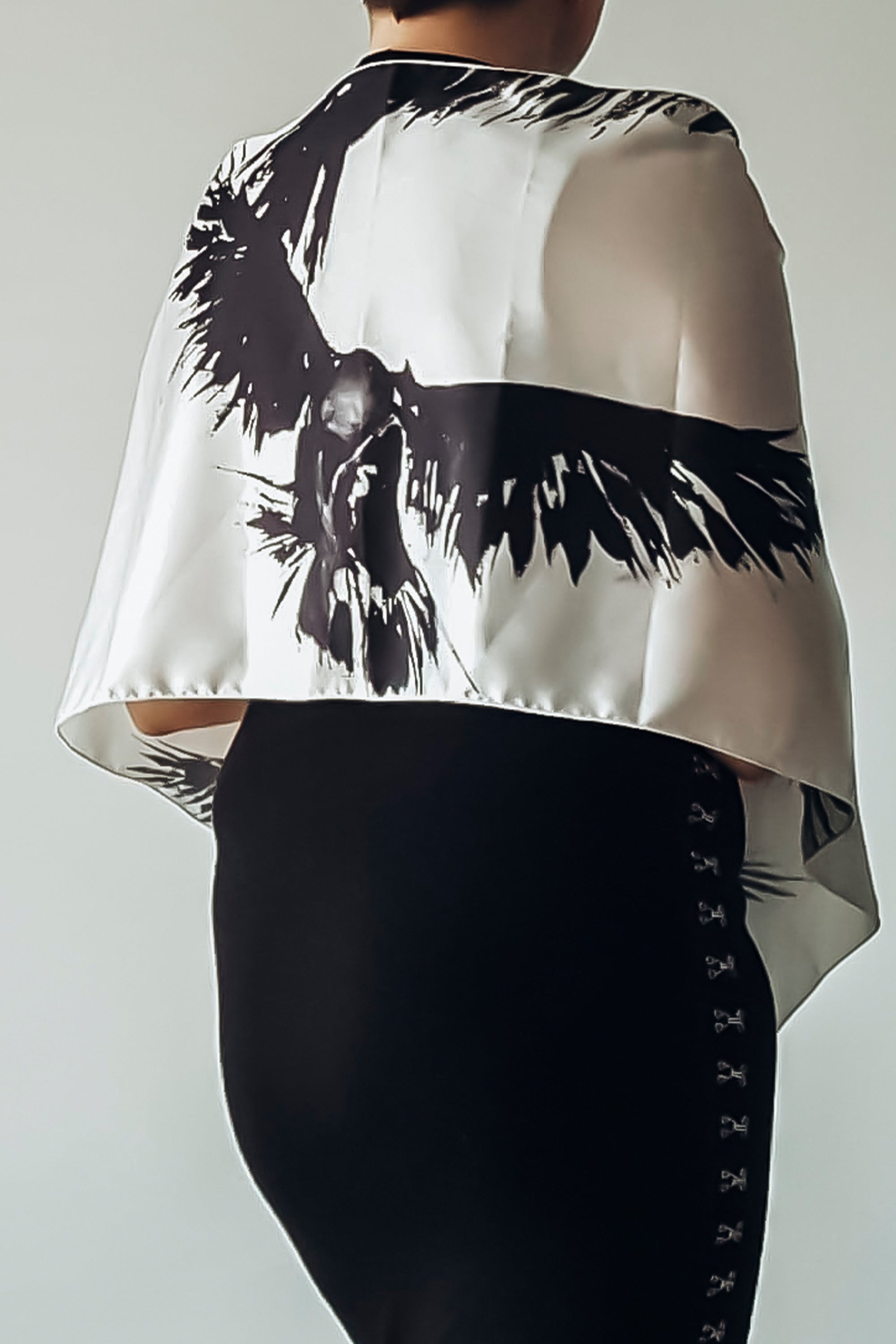 Crow Long Scarf