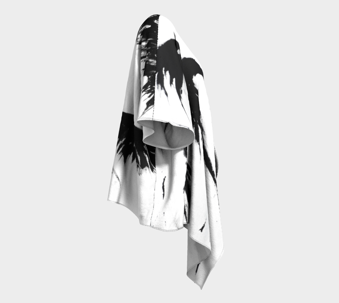 Draped Cover Up Without Fringe