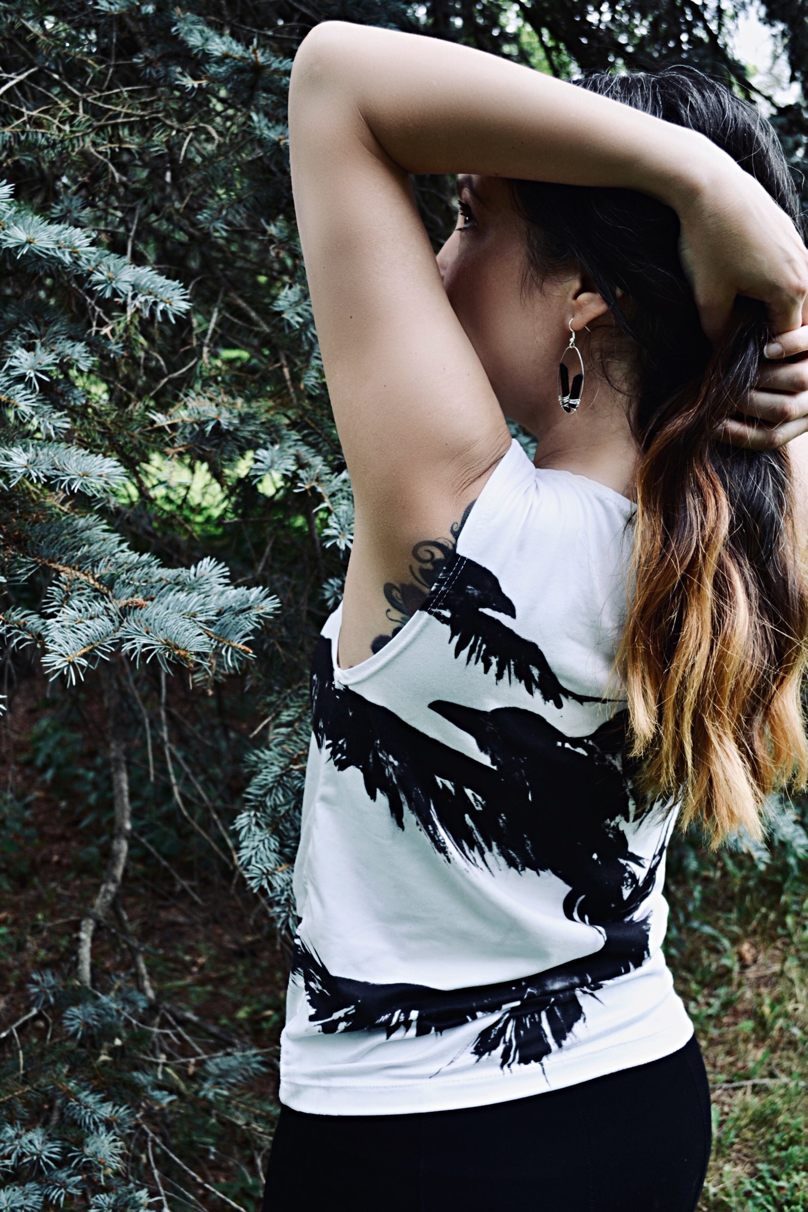 Crows XVII Loose Fit Tank Top