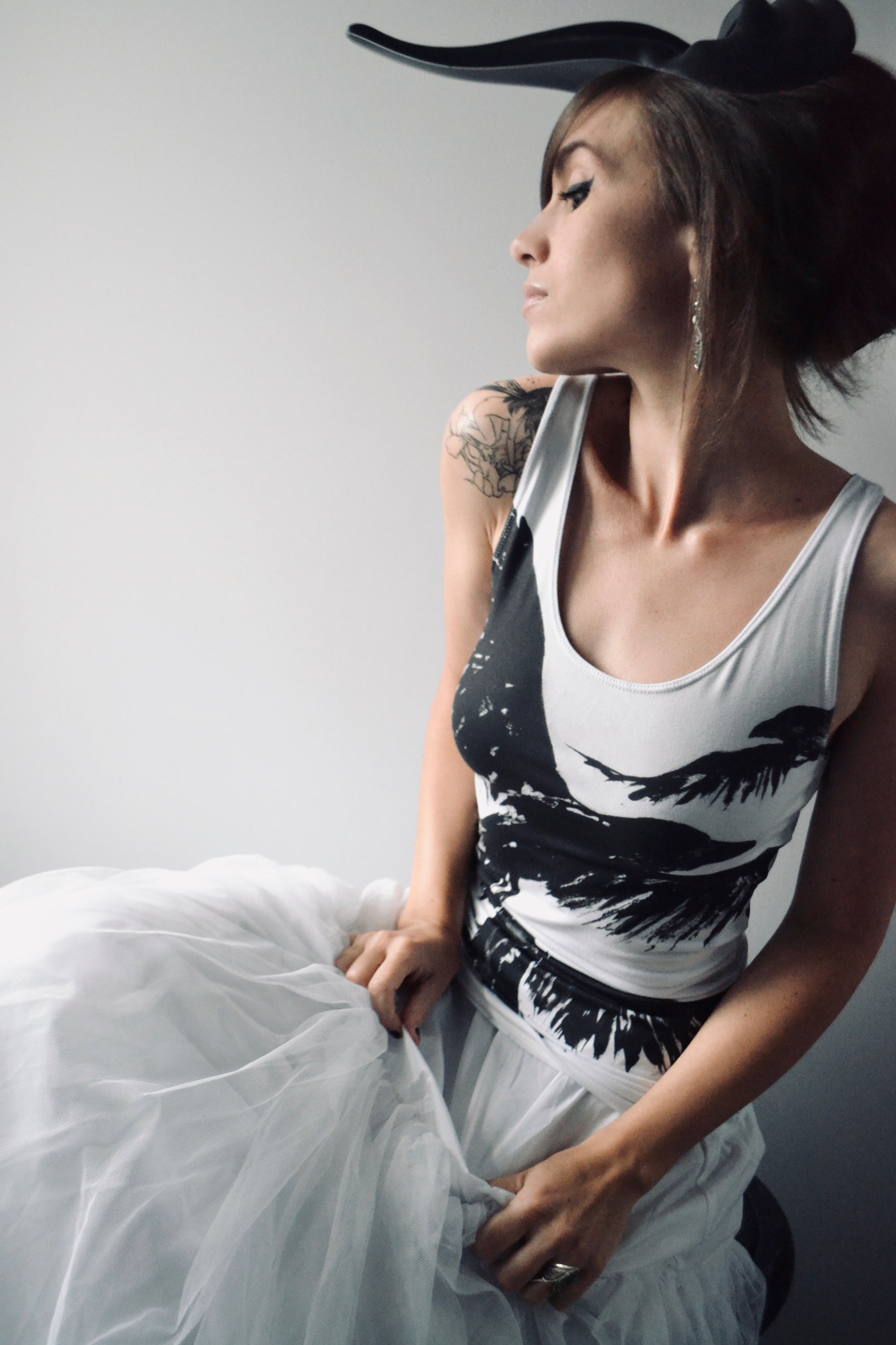 Crows XVII Fitted Tank Top