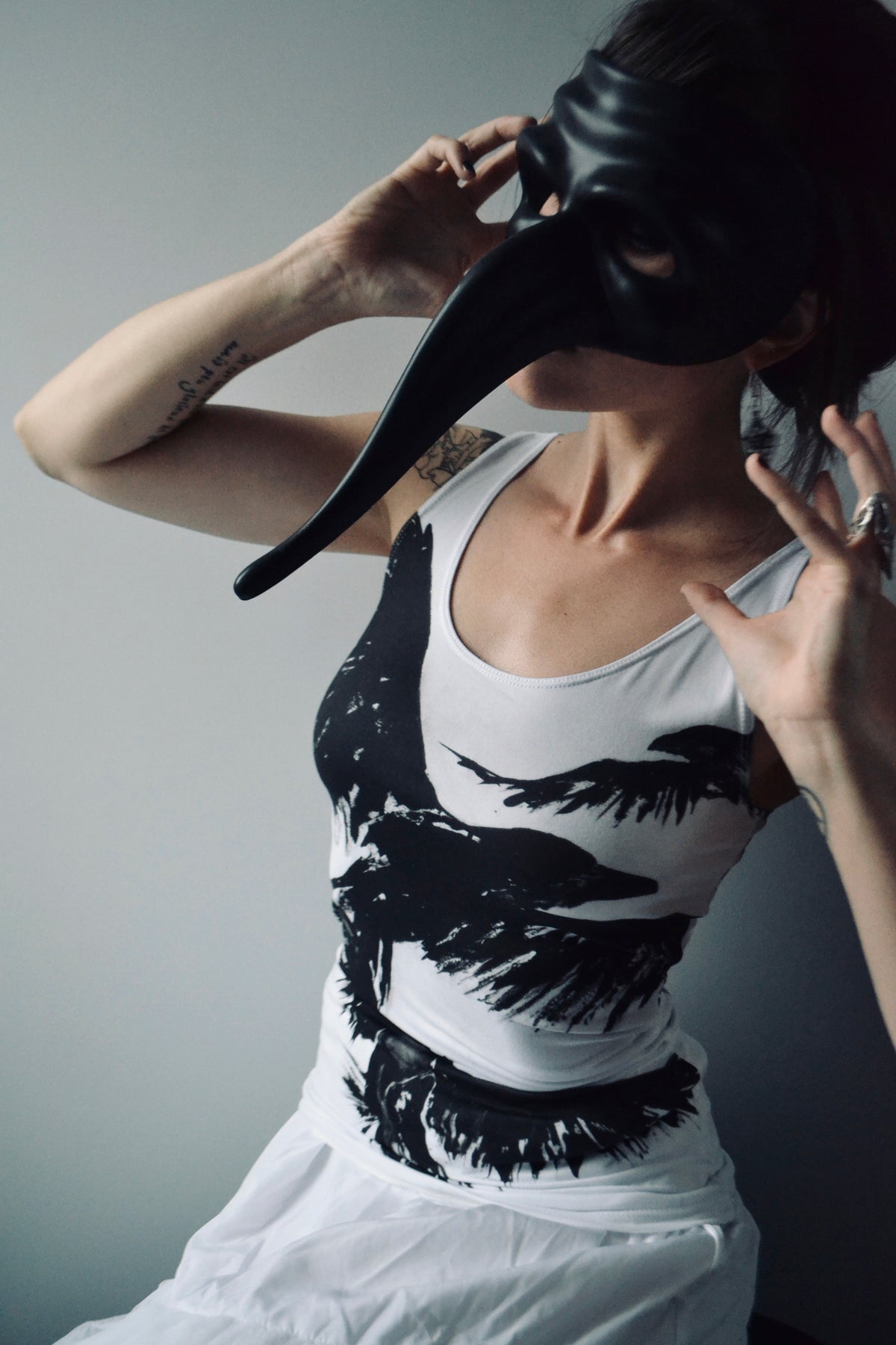 Crows XVII Fitted Tank Top