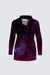 Curve Cowl Neck Brushed Knit Tunic