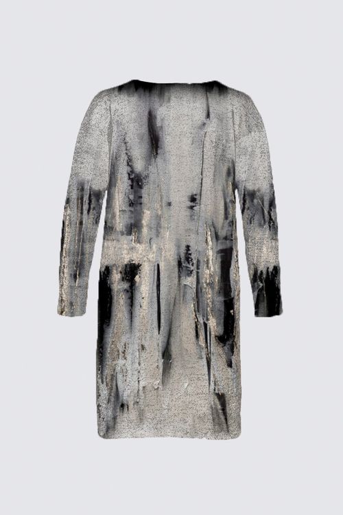 Curve Brushed Knit Duster Cardigan With Pockets