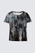 Curve Short Sleeve Scoop Neck Tee