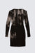 Curve Long Sleeve Brushed Knit Midi Dress