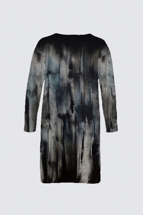 Curve Brushed Knit Duster Cardigan With Pockets