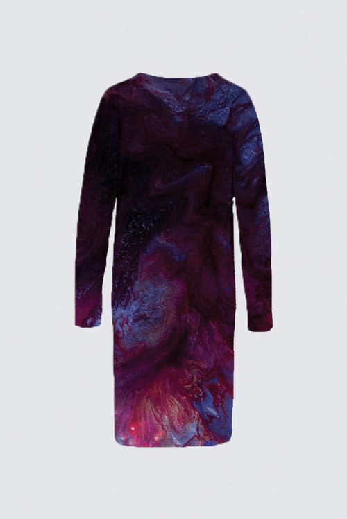 Brushed Knit Duster Cardigan With Pockets