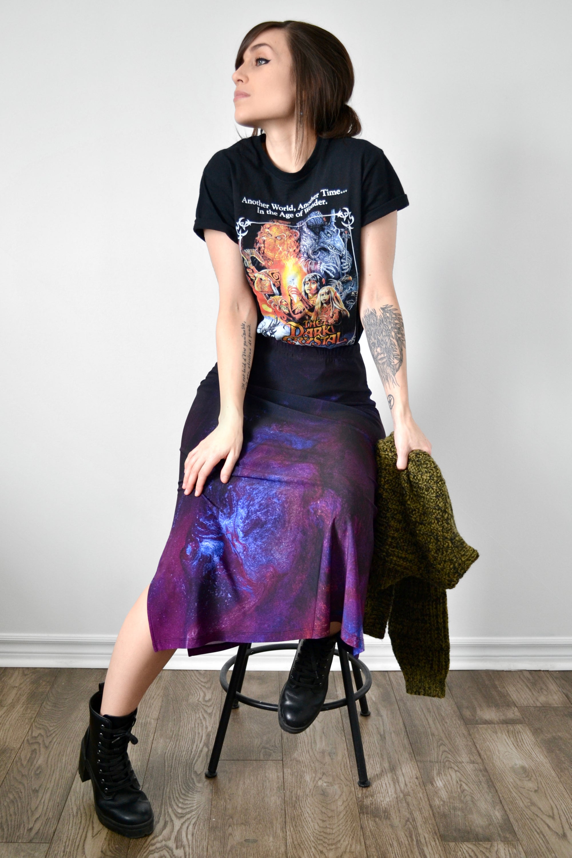 Fluid Midi Skirt