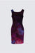 Sleeveless Square Neckline Dress
