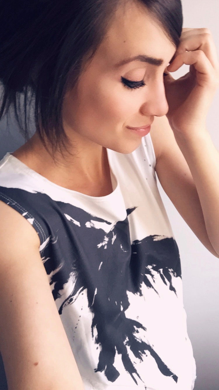 Crow IX Loose Fit Tank Top